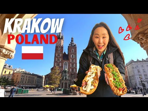 Krakow Poland, Eating Delicious food and Exploring Krakow