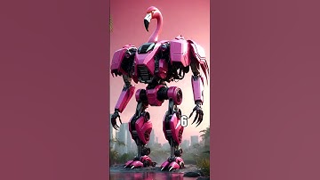 🦾🦩Evolution of Transformer Pink Flamingo #shorts #transformers #flamingo #pinkflamingos  #evolution