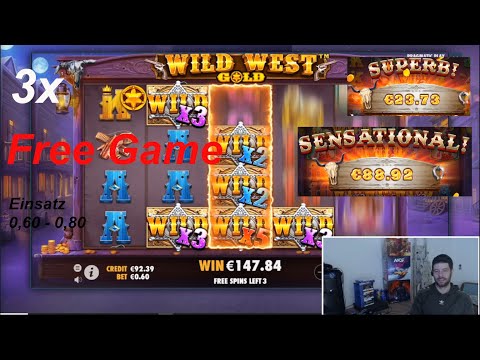 WILD WEST GOLD Slot NEW GAME BIG WIN 3x FREE GAME FreeSpinTV 