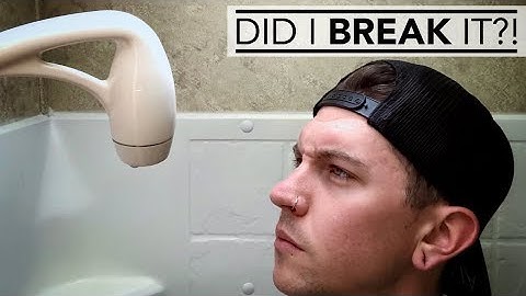 Low RV Shower Pressure - Stupidly Easy Fix