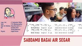 Lagu Antar Bacaan SabdaMu Bagai Air Segar | Soeliandari Retno