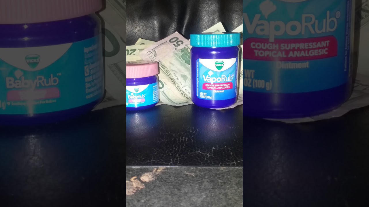 It works !! Vicks vapor cold and flu remedy