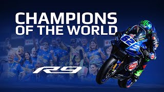 WORLD CHAMPIONS: Yamaha R9 wins World Supersport Championship in DEBUT SEASON with Stefano Manzi