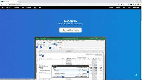 Installing the TagniFi Excel Plugin