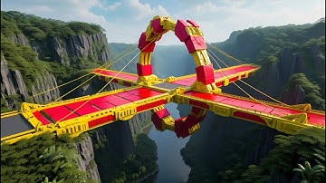 De nieuwe megabrug van China schendt elke regel van de natuurkunde