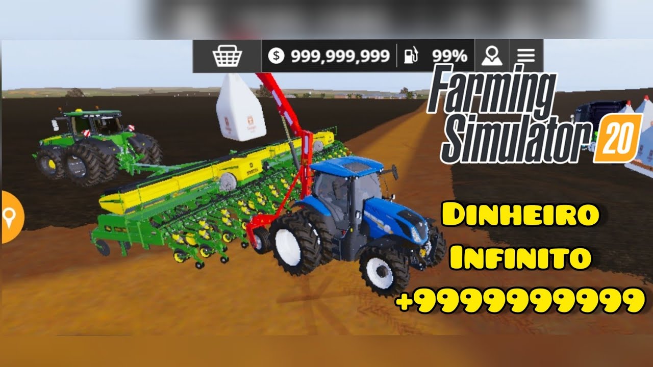COMO COLOCA DINHEIRO INFINITO NO FS 20 - YouTube