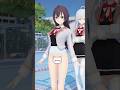 [Roshidere] 수영 튜토리얼 | Yuki, Alya [MMD]