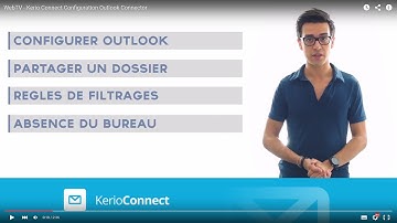WebTV - Kerio Connect Configuration Outlook Connector