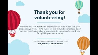 Volunteer Appreciation Video