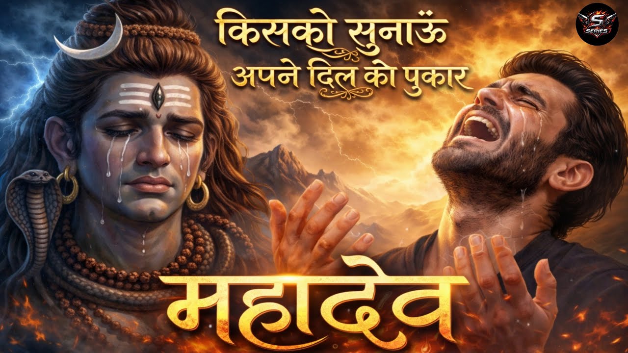 किसको 🙏सुनाऊँ अपनी दिल 😭 की पुकार 🔱 भोले | Heart 💔Touching Shiv Song 2026 | Powered By S Serise 