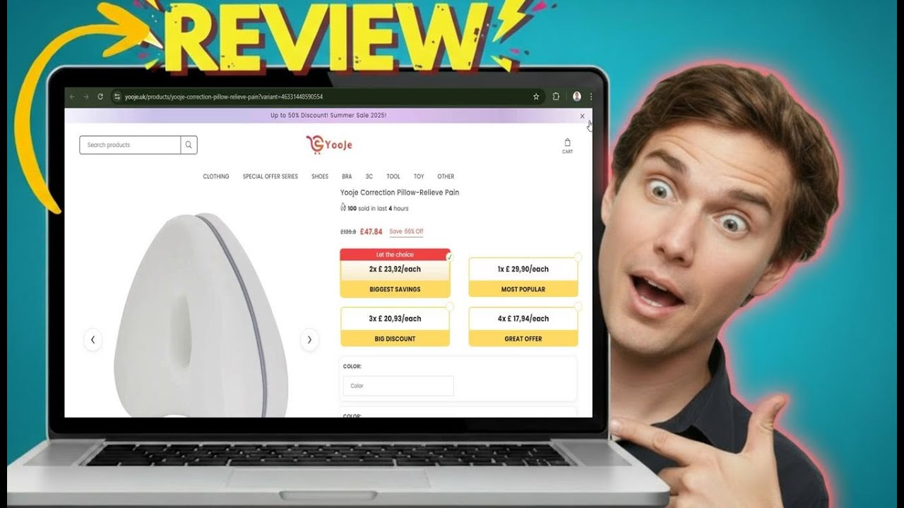 Обзор подушек Yooje 2025: обман или правда? Руководство для честного покупателя