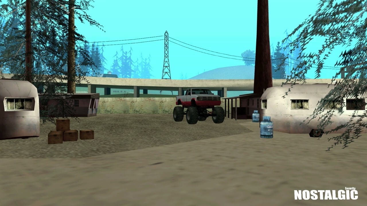 GRAND THEFT AUTO SAN ANDREAS - SAN FIERRO - Flint Intersection Trailer Park