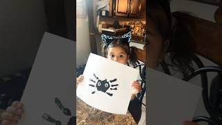 Halloween Handprint Art