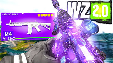 my M4 CLASS has NO RECOIL on Ashika Island Warzone! (Best M4 Class Setup)