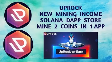 UPROCK  MINING  APP |  GET 2 TOKENS IN ONE MINING APP #giveaway #uprock #binance