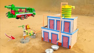 DIY Tractor Borewell Drilling Machine | Hydraulic Powered | Submersible Water Pump | Science Project Diy Tractor Deep Well Drilling Machine Hydraulic Drive Submersible Pump