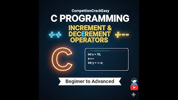 C Programming | Increment and Decrement Operators