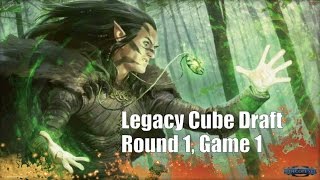 Legacy Cube Draft Round 1, Game 1,,MTG