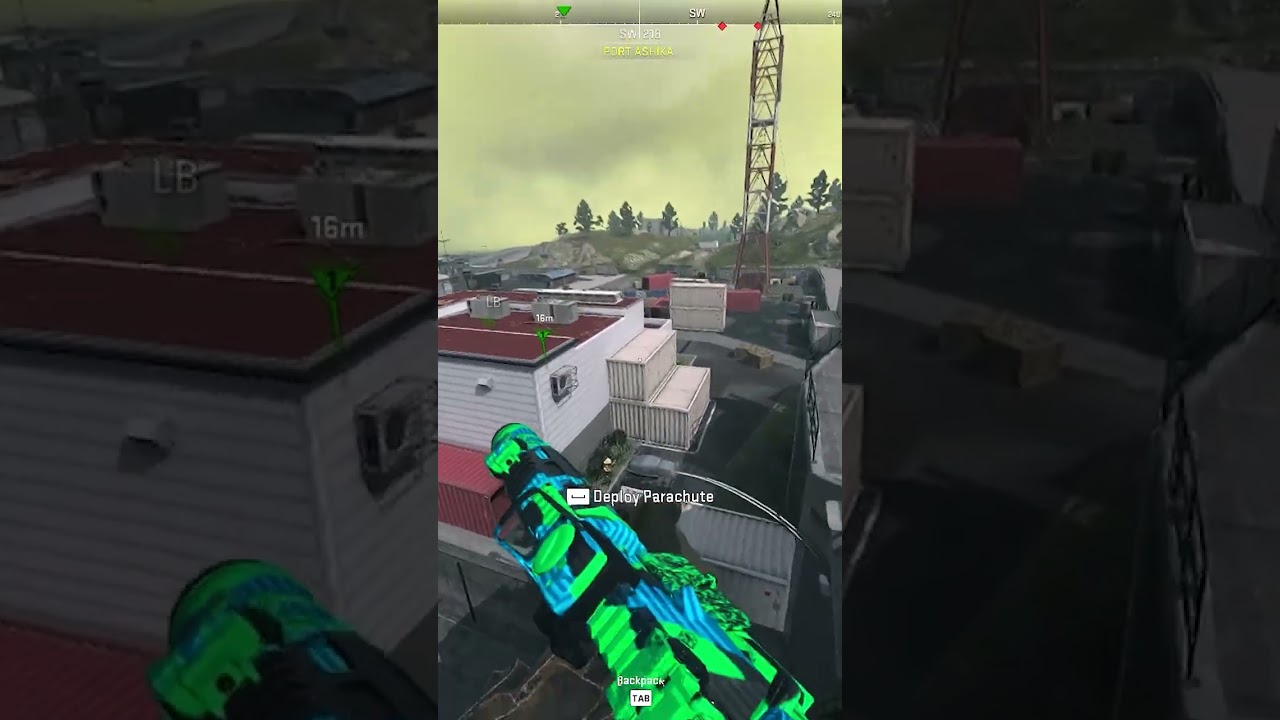 Doing Parkour On Ashika Island 