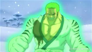 One Piece Ai - Zoro Becomes A Zoan White Tiger