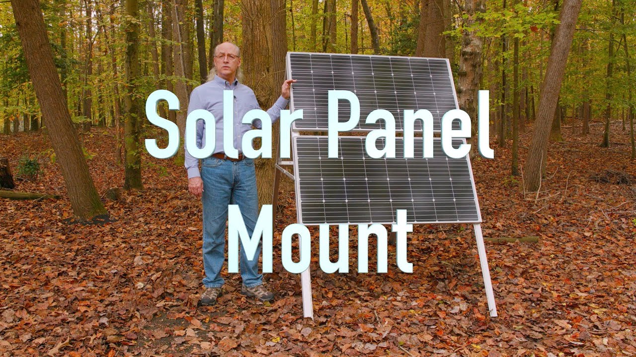 Deployable Solar Panel Frame - YouTube