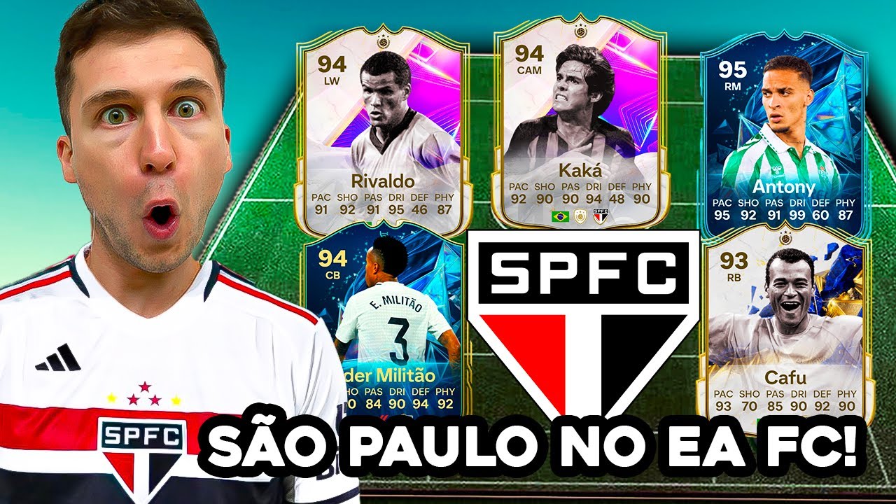 FIZ O SÃO PAULO NO EAFC25🔴⚪️⚫️ COMPREI O MELHOR TIME POSSÍVEL! EA FC 25 ULTIMATE TEAM BR