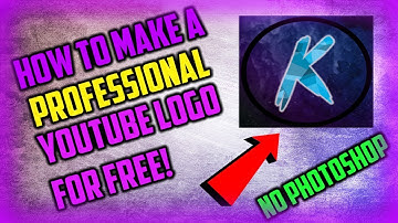 How to make a Professional YouTube Logo For FREE!  No Photoshop  | In Paint.net