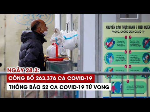 Video Ngày 28/3: Công bố 263.376 ca Covid-19, 122.730 ca... - youtube