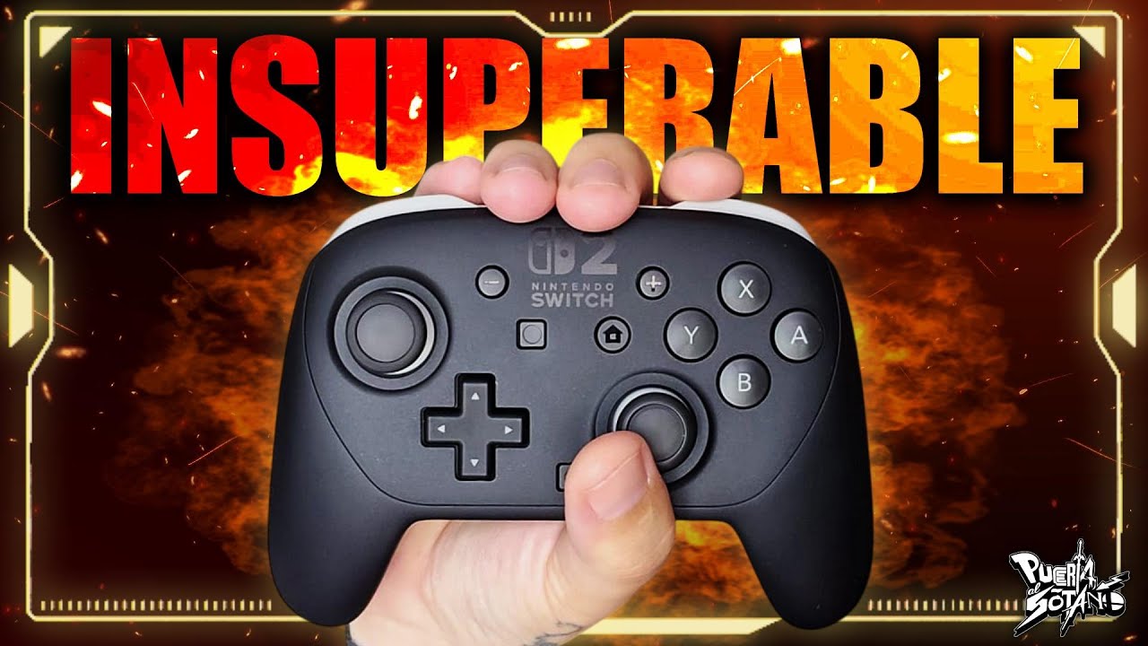 🔥El Mando Pro de Nintendo Switch 2 es simplemente EL MEJOR! Merece la Pena? Análisis y Comparativa