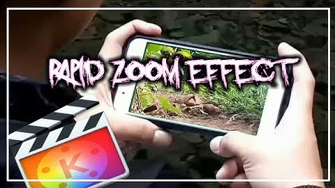 RAPID ZOOM EFFECT | EASY TRICK | KINEMASTER & POWER DIRECTOR
