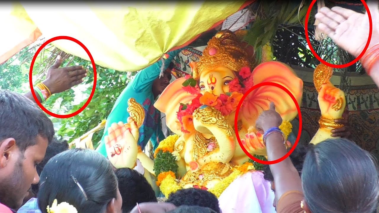 villege ganesh nimajjan//ganapathi nimajjan//ganapathi ooreginpu//ganesh telugu36 news