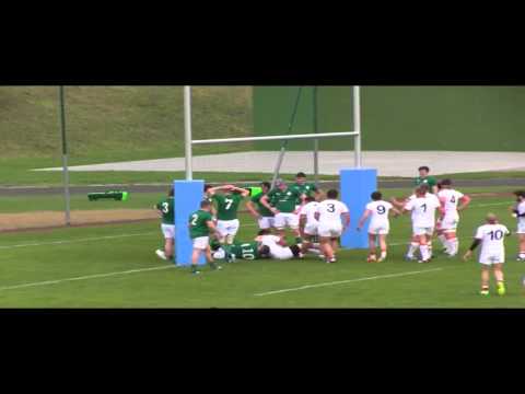 2014 წ. U18 ელიტ-დივ საქ 10-20 ირლ. მიმოხილვა/EuroRugby2014 U18 Elite Div Geo 10-20 Ire Highlights