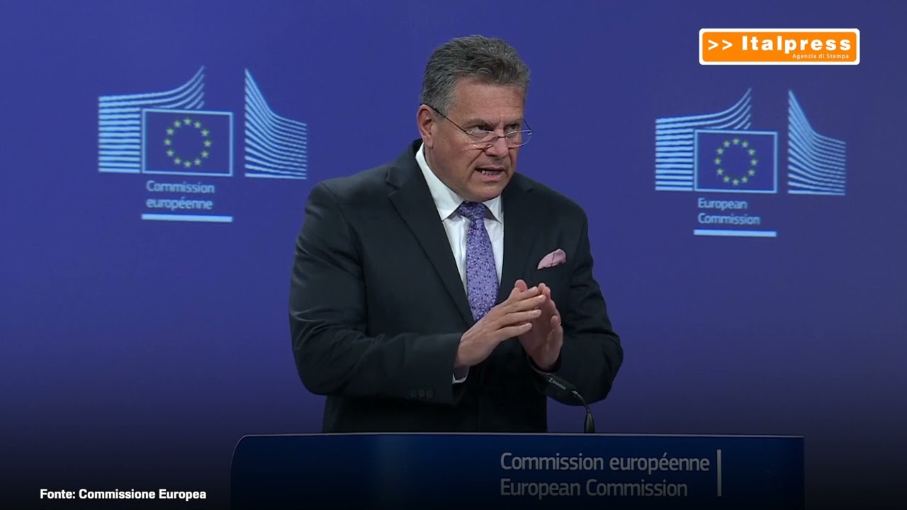 Dazi, Sefcovic "Con l'accordo Usa-Ue evitata guerra commerciale"