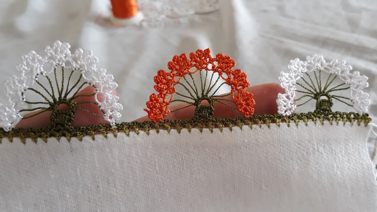 89_İğne oyası kadar güzel ve zarif oldu/ çeyizlik oya modelleri/ en trend oya modelleri/ tığ oyasi