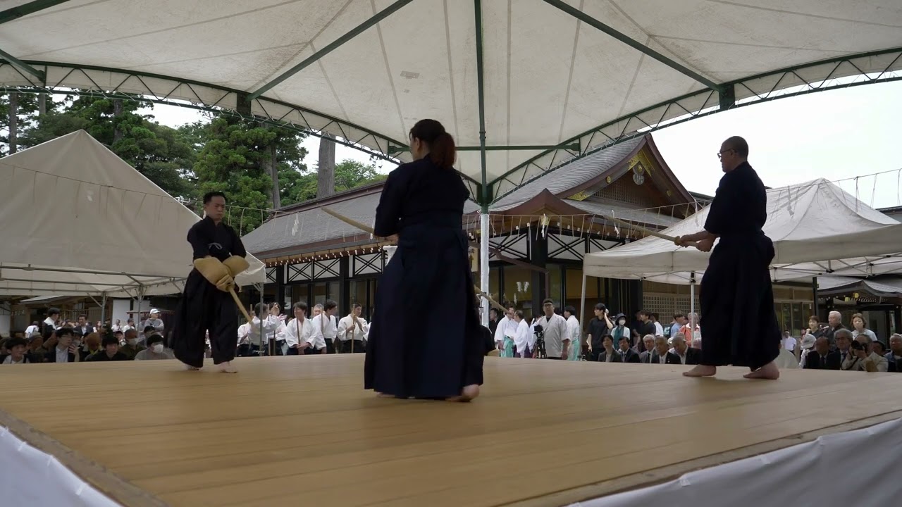 Hokushin Itto Ryu, June 2024 Kashima Shrine