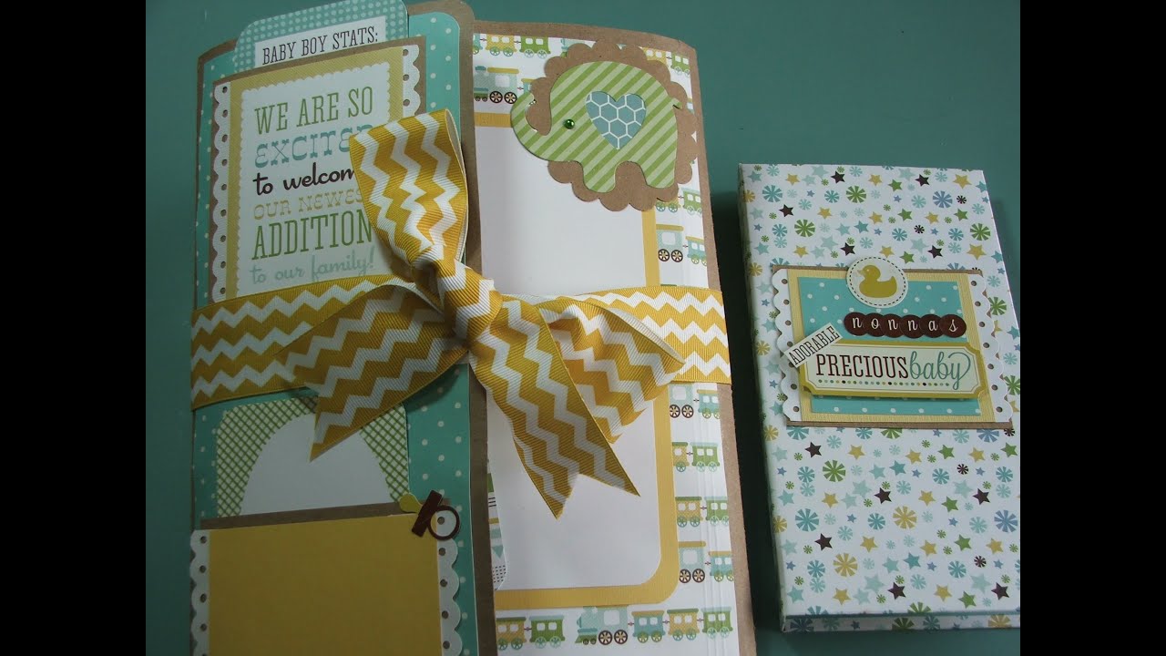 BABY BOY FOLIO AND BRAG BOOK - Bundle of Joy
