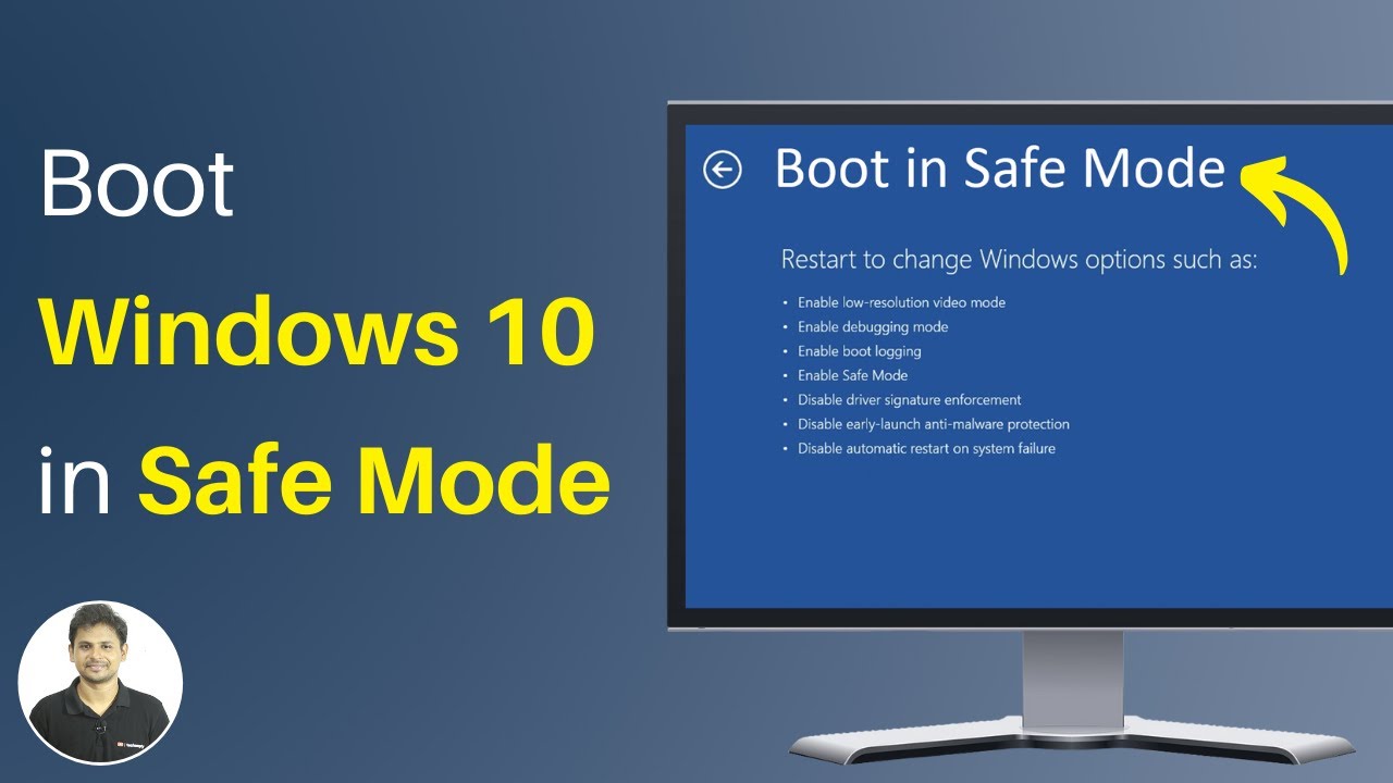 how to boot into safe mode hp computer