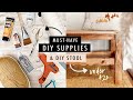 Must-Have DIY SUPPLIES + DIY STOOL under $20 | XO, MaCenna