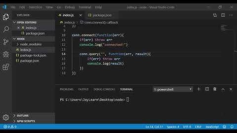 14-selecting data from mysql database node