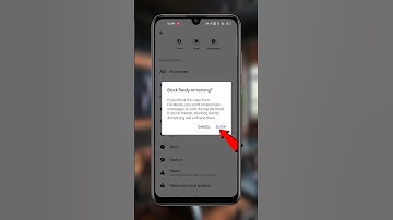 How To Block Someone On Facebook Messenger | Facebook Pe Block Kaise Kare #techfrack #shorts