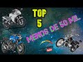 Las mejores motos de menos de 50 mil pesos