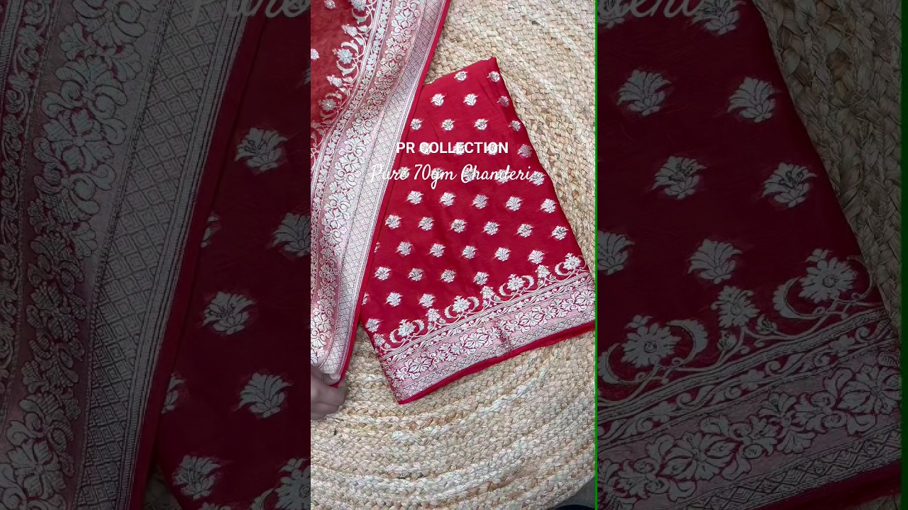 Pure 70gm Chanderi PR COLLECTION || 