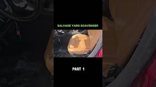 PT1 #salvageyard #carfinds #abandonedcars #treasurehunt #explore #cars #automotive #scrapyard #vlog