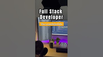 Fullstack developer ใข้เครื่องมืออะไรบ้าง #programmer #โปรแกรมเมอร์ #developer #fullstack