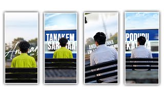 Most Trending Train lyrics Editing in Alight motion instagram trending video mobile editing app  screenshot 1