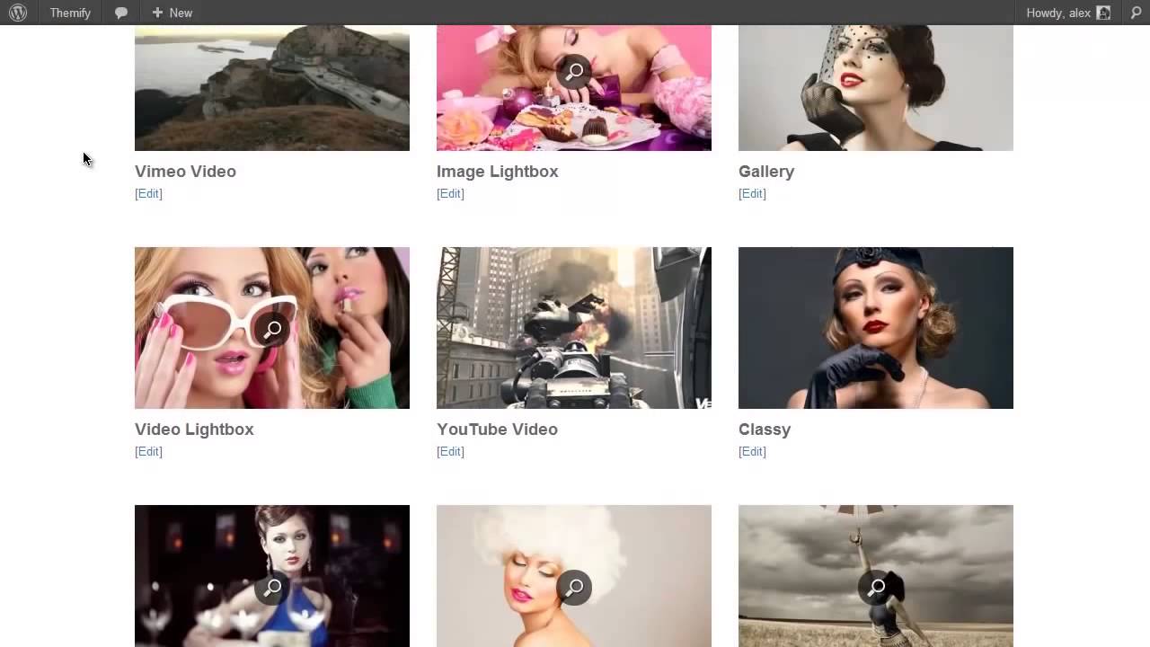 Themify   Quick Start Part 1