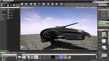 Intergalactic Spaceship in Unreal 4
