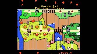 SMW ROM Hack Overworld - "New Super Mario World 2: Around the World"