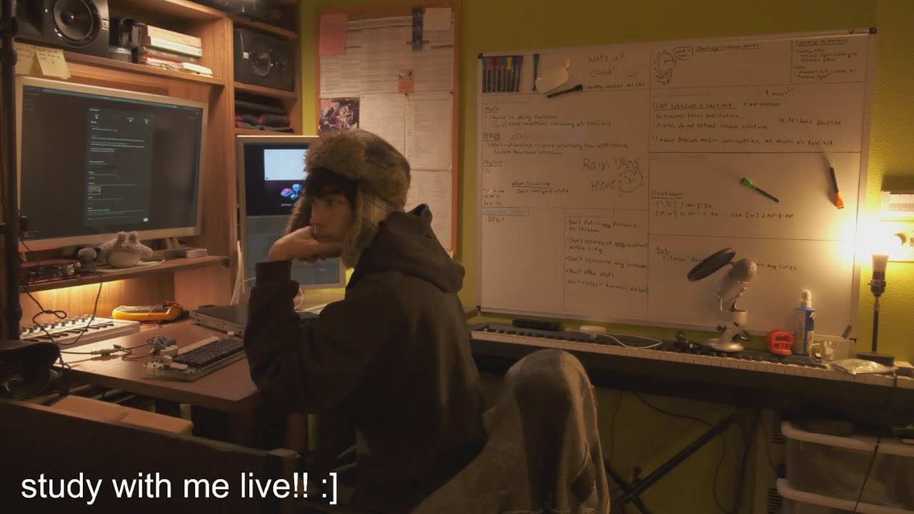 | study with me live! | pomodoro 60:10! | (´・ω・)っ由