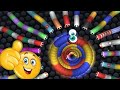 Live-3 worms zone 🪱😎 Live Stream || Daily Live Stream #Snakes game 🪱Daily Live Stream